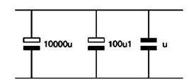 Использование шунтирующего конденсатора для моделирования 
 свойств «идеального» конденсатора