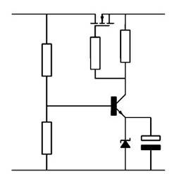 Схема стабилизатора напряжения на двух транзисторах